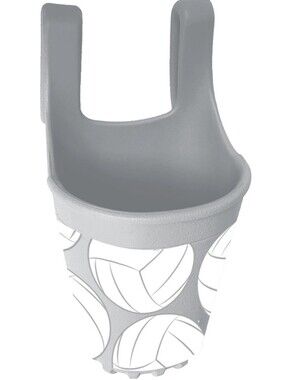 BOGG BAG Bevy Gray Volleyball Print Cup Holder